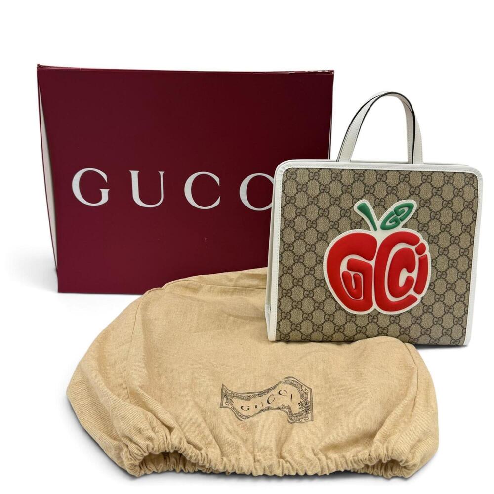 GUCCI Authentic Cream Tote Bag - Picture 2 of 12